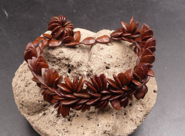 Bracelet artisanal ethnique nature en graines Alajuela Costa Rica