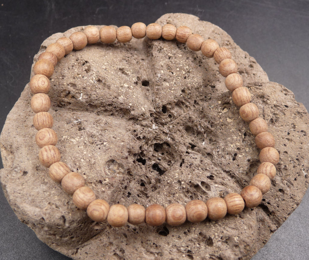 Bracelet artisanal perles en bois