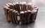 Bracelet ethnique en bois de cocotier naturel artisanat Bali