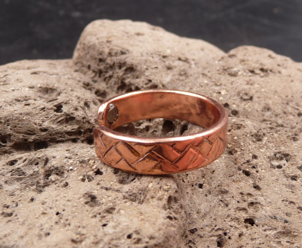 Bague en cuivre bienfait deals