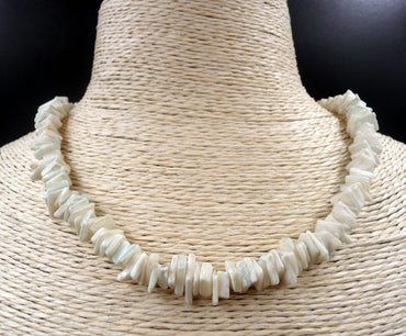 Collier en corail bleu véritable