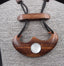 Collier ethnique nature en bois semi-précieux et nacre