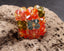 Bague Alba en perles de rocaille multicolores