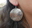 Boucles d'oreilles orientales Tamil Nadu artisanat Inde