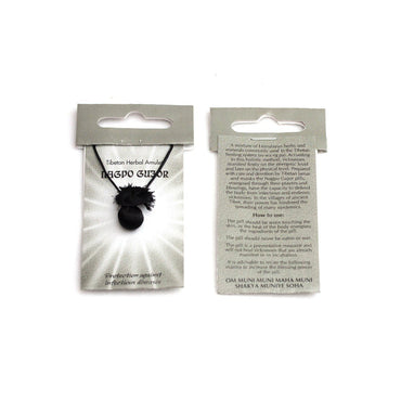 Amulette de protection Tibétaine Nagpo Gujor - Protection de la santé