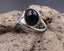 Bague de Protection Arbre de Vie en Onyx (agate noire)