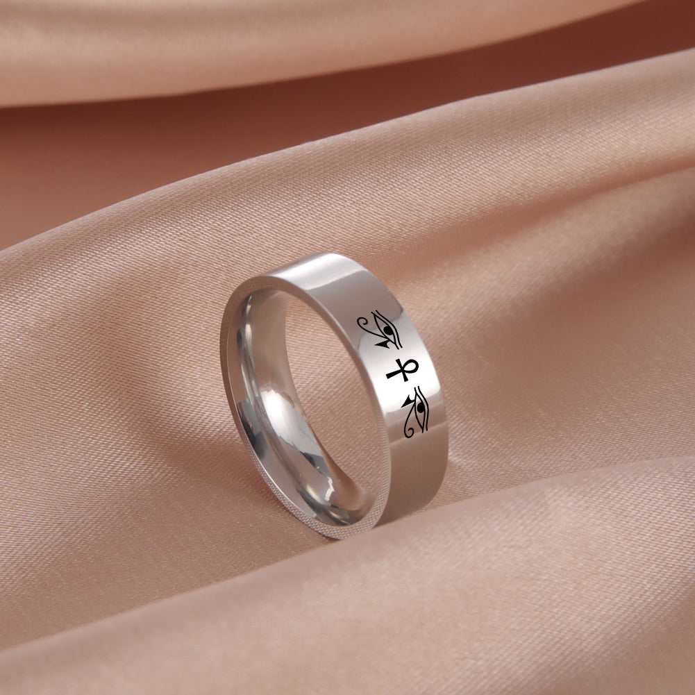 Bague oeil d'Horus porte bonheur