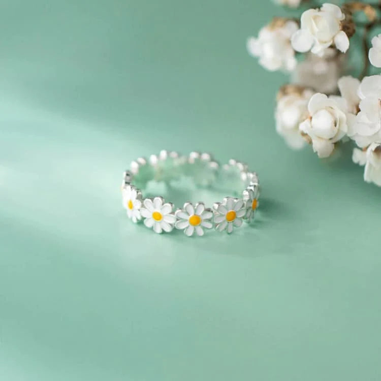 Bague "couronne de marguerites"