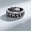 Bague homme / femme en argent 925 gravé "Om Mani Padme Hum"