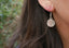 Boucles d'oreilles Arbre de Vie crochets en argent 925