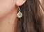 Boucles d'oreilles Signe Ôm crochets en argent 925