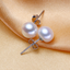 Boucles d’oreilles clou en Argent 925 – Perle d’eau douce naturelle