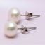 Boucles d’oreilles clou en Argent 925 – Perle d’eau douce naturelle