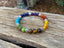 Bracelet 7 chakras "Sâta Chakras" en pierres semi-précieuses - Bien-Etre