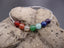 Bracelet Porte-bonheur 7 chakras en pierres semi-précieuses