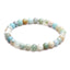 Bracelet en Amazonite naturelle 4 mm - Apaisement et anti-stress