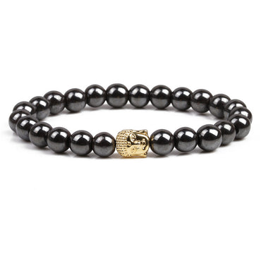 Bracelet Bouddha Thaï argent ou or Zen Minceur en Hématite