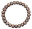 Bracelet mala tibétain en graines de Lotus Blanc du Népal