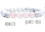 Bracelet en howlite et quartz rose avec des pierres naturelles 6mm