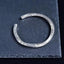 Bracelet jonc en argent 925 sterling gravure Poisson, Porte Bonheur Homme / femme
