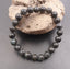 Bracelet en Labradorite naturelle 8 mm- Protection, méditation, apaisement.