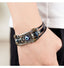 Bracelet pour Homme - Multirang avec Amulette Oeil Bleu Porte-Bonheur