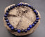 Bracelet Oeil de Tigre bleu / Oeil de Faucon naturel - boules 6 mm