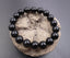 Bracelet en Onyx Agate Noire naturelle de Madagascar Boules 10 mm