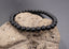 Bracelet en Onyx, Agate Noire naturelle 6 mm
