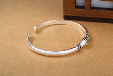 Bracelet jonc "Union" NARA en argent 925 sterling