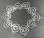 Lot de 10 pendentifs - breloque Fleur de Lotus - métal couleur Argent