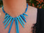 Collier choker ras de cou Amérindien Apache Cheyenne Country en os de buffle