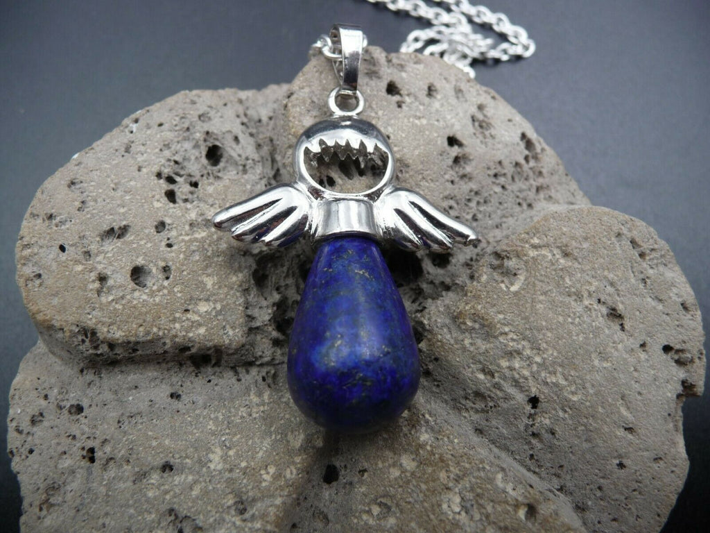 Collier "Mon Ange gardien" en Lapis Lazuli d'Aghanistan