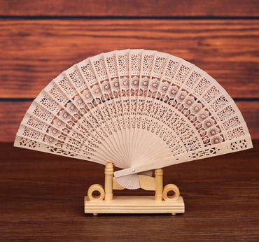 Eventail en bois spécial canicule artisanat du Vietnam