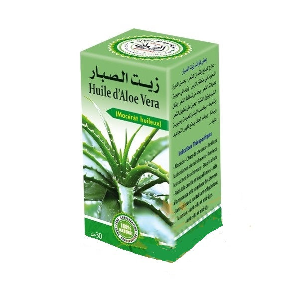 Huile d'Aloe Vera 100% Pure et Naturelle 30 ml