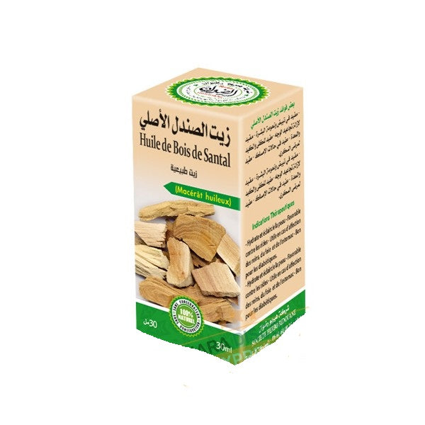 Huile de Bois de Santal 100 % Pure et Naturelle