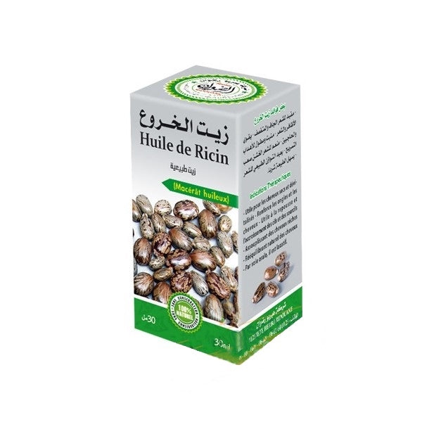 Huile de Ricin 100 % Pure et Naturelle 30 ml