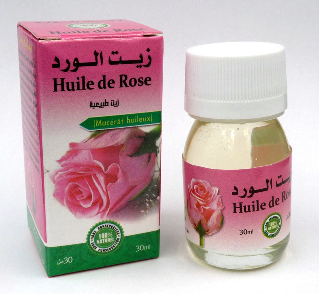 Huile de Rose de Damas 100 % Pure et Naturelle 30 ml