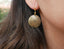 Boucles d'oreilles Coimbatore orientales artisanat Inde