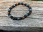 Bracelet "Triple Protection" Oeil de Tigre, Hématite et Onyx 6 mm