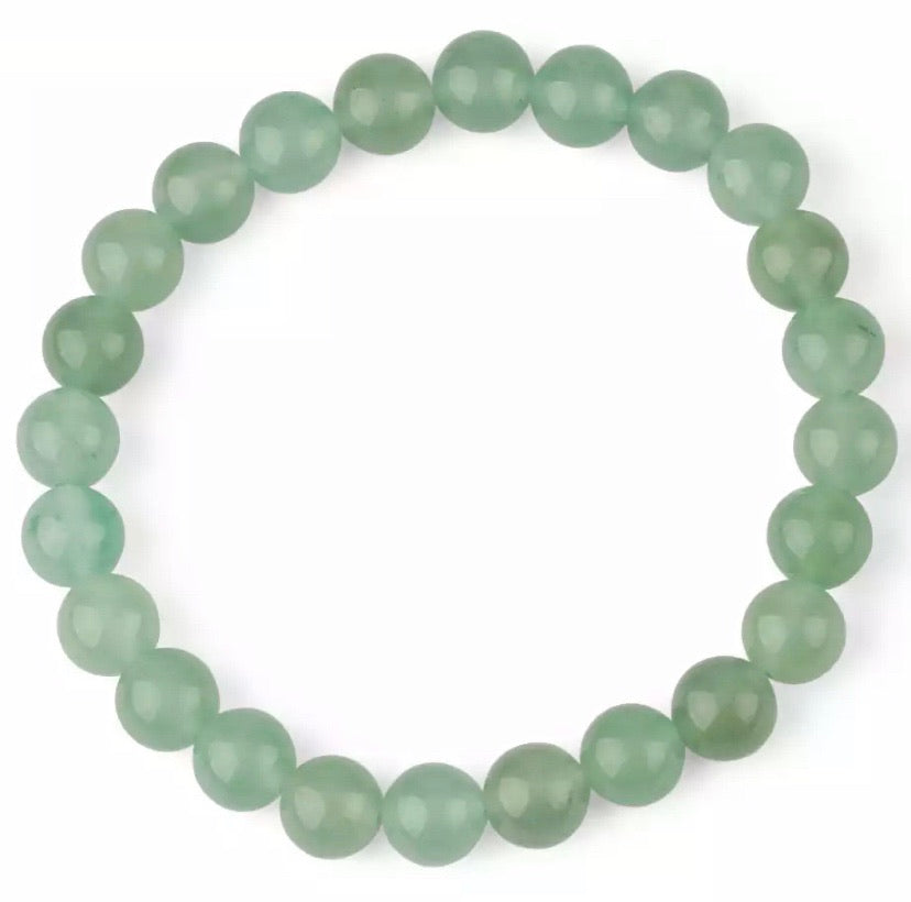 Bracelet de Lithothérapie en Aventurine 6mm