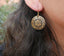 Boucles oreille orientales Bhopal artisanat Rajasthan Inde