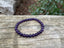 Bracelet en Améthyste naturelle - Boules 6 mm - Anti-stress et apaisant