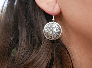 Boucles d'oreilles Jodhpur orientales artisanat Inde