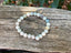 Bracelet en Amazonite naturelle 8 mm- Apaisement et anti-stress