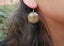 Boucles oreille orientales Agra artisanat Inde