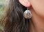 Boucles d'oreilles Bombay orientales artisanat Inde