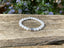 Bracelet en Pierre de Lune et breloque bouddha argentée 6 mm- Pierre de la féminité