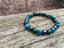 Bracelet en Malachite, Hématite et Apatite 8 mm