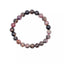 Bracelet Lithothérapie en Rhodonite naturelle 6 mm. Equilibre et protection